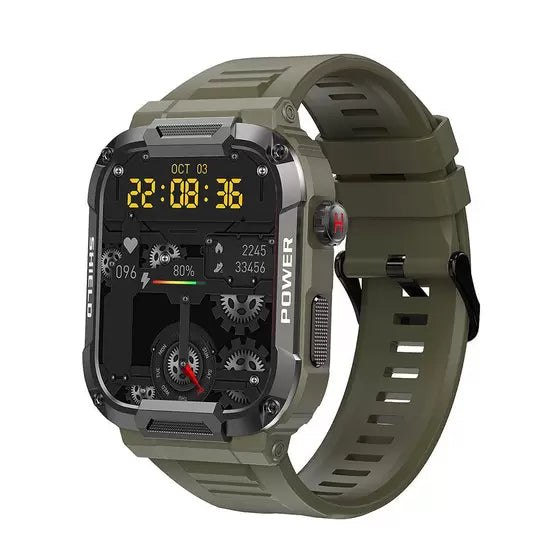 Relógio Militar Inteligente Smartwatch Impermeável Resistente