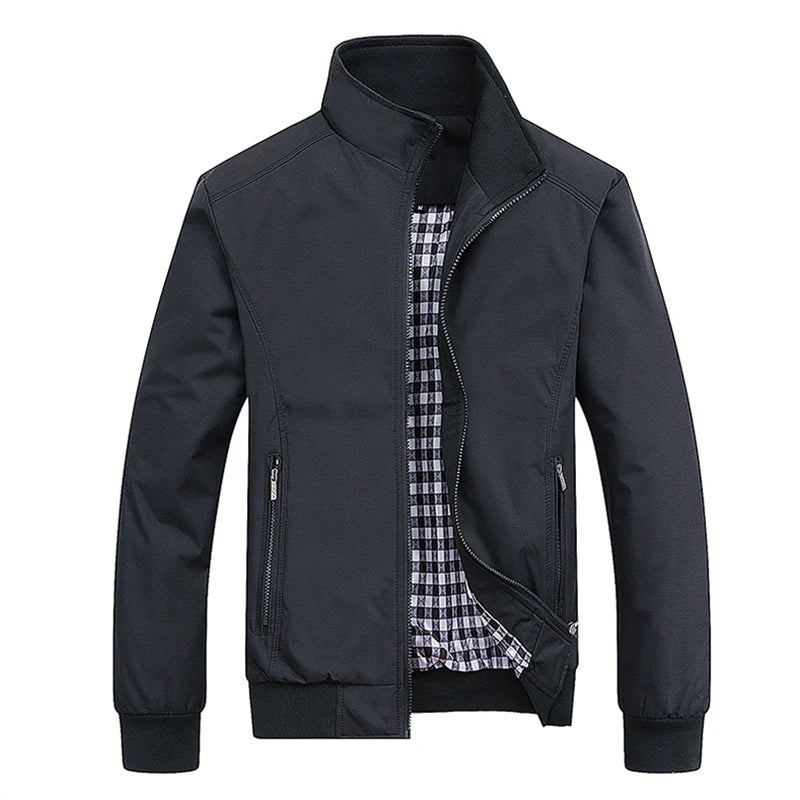 Jaqueta Masculina Bomber Gola Alta