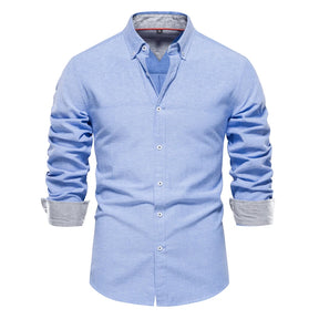 Camisa de Manga Longa Masculina Social