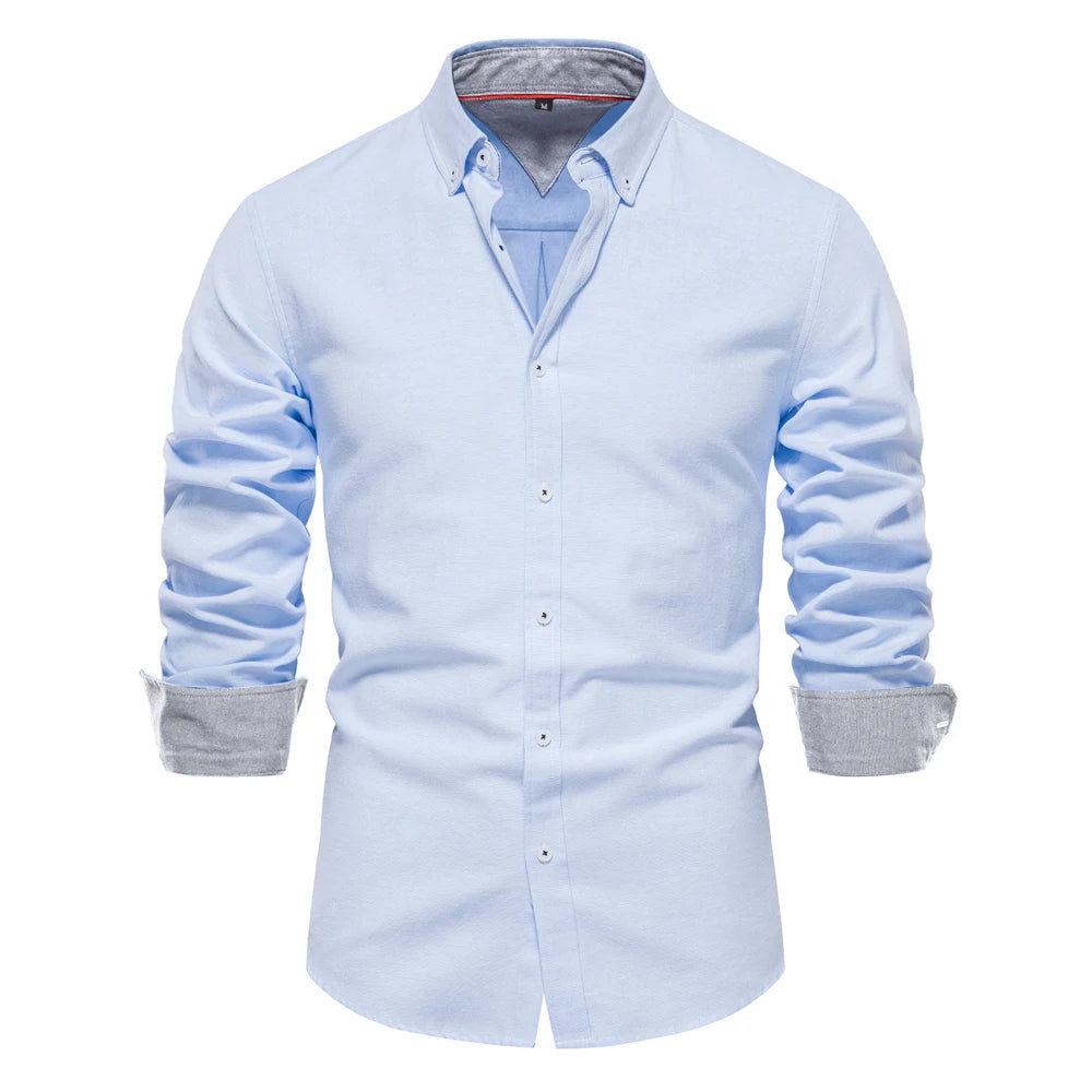 Camisa de Manga Longa Masculina Social