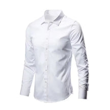 Camisa de Manga Longa Social Masculina Slim Fit