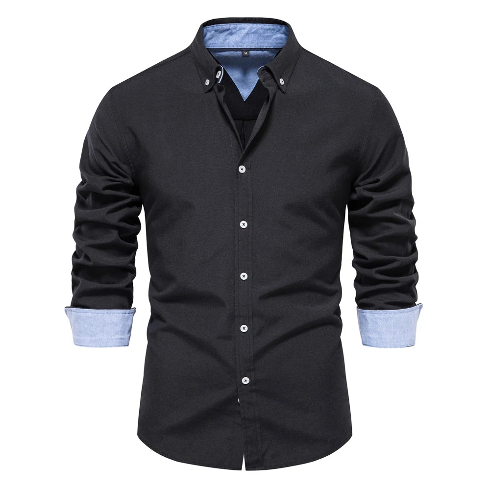 Camisa de Manga Longa Masculina Social