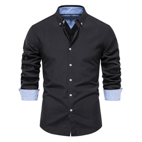 Camisa de Manga Longa Masculina Social