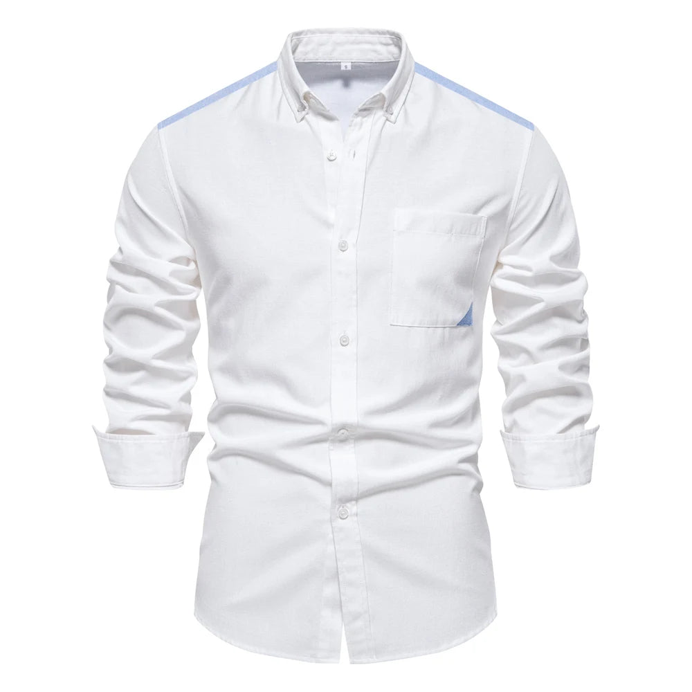 Camisa de Manga Longa Masculina Social