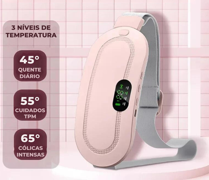 Massageador Térmico para Cólicas Menstruais - ColiCalm®