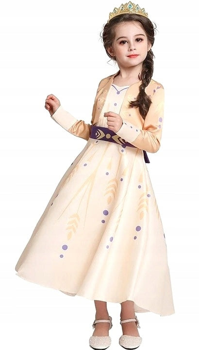 Vestido Fantasia Luxo Anna III - Frozen