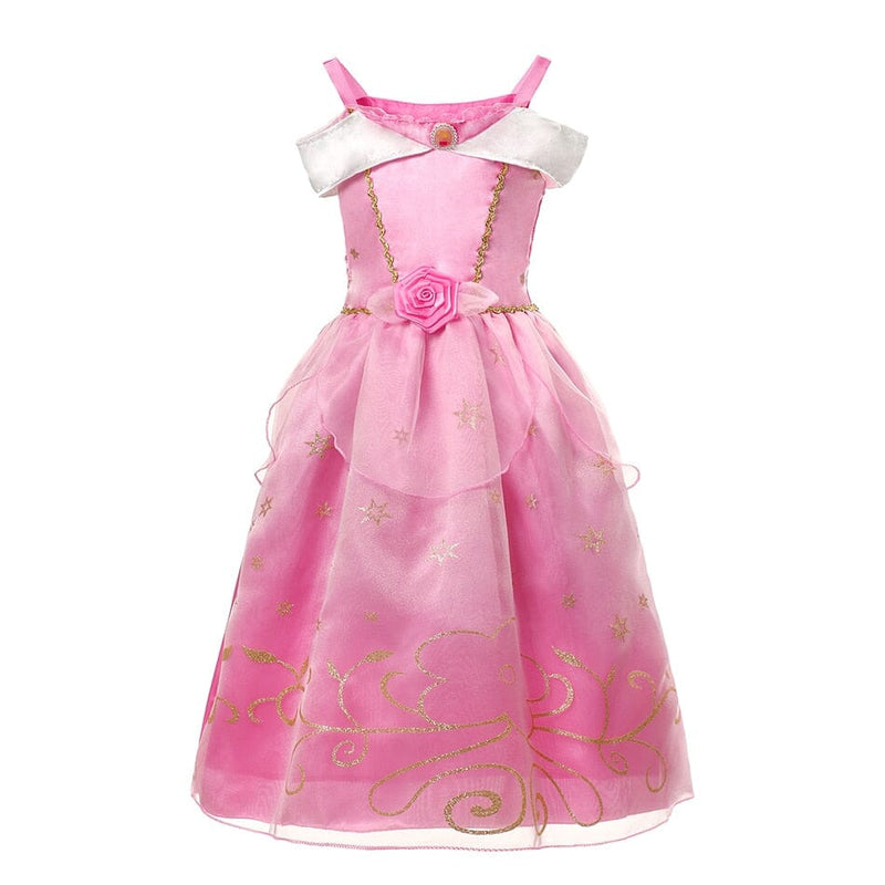 Vestido Fantasia Princesa Aurora - A Bela Adormecida